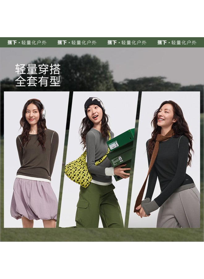 Beneunder 2-In-1 Base Layer Top For Women, Breathable Shirt For Autumn And Winter, Suitable For Both Outerwear And Layering - Image 5