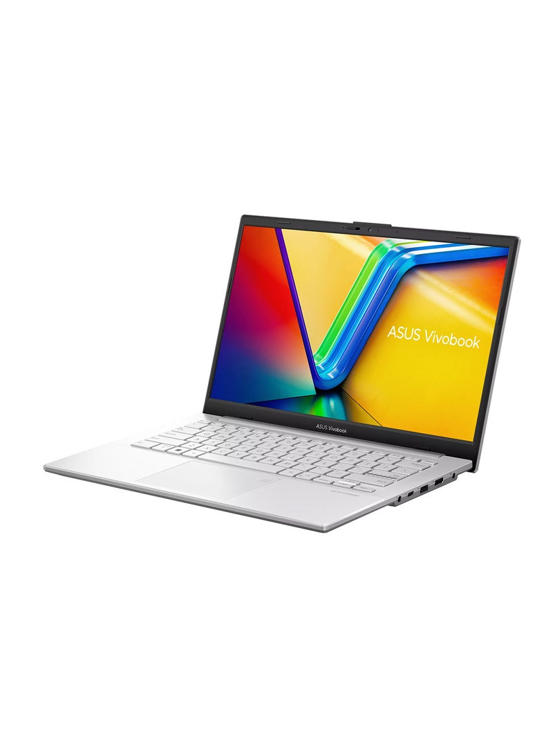ASUS Vivobook Go 14 Laptop With 14 Inch Full HD (1920x1080) Display, AMD Mendocino R5 Processor/16GB RAM DDR5/512GB SSD/Windows 11 Home/AMD Radeon Graphics/ English/Arabic Cool Silver - Image 3