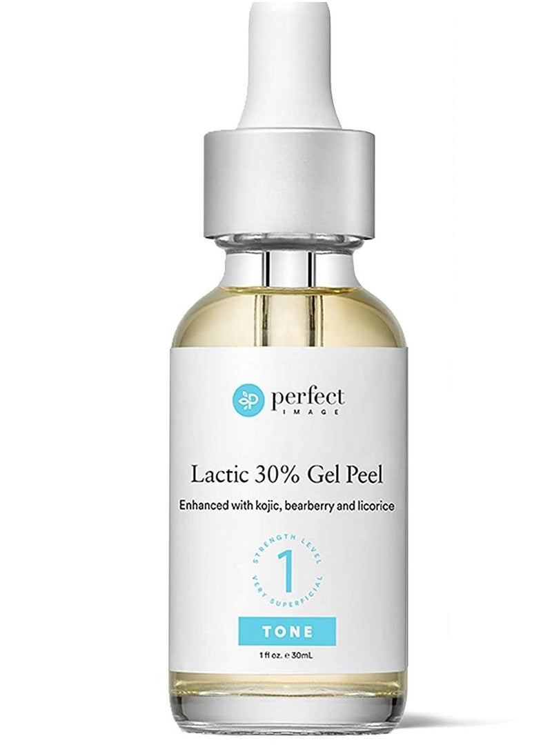 PERFECT IMAGE - Lactic 30% Gel Peel, Chemical Peels for Face Scars, Chemical Exfoliant for Face, Strength Level 1, 1.0 fl oz - Image 1
