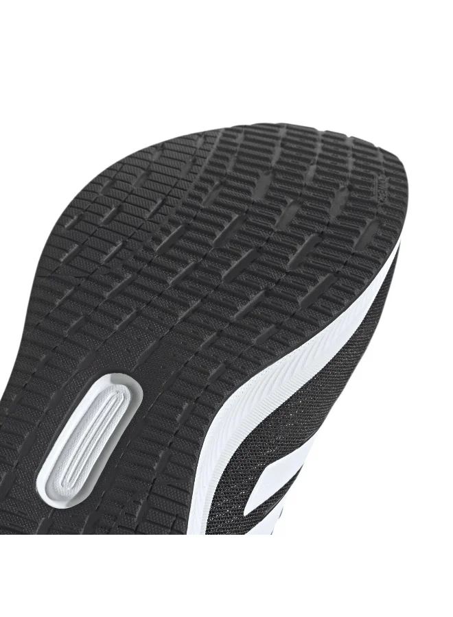 adidas حذاء ران فالكون 5 أسود للجري للرجال مقاس 6.5