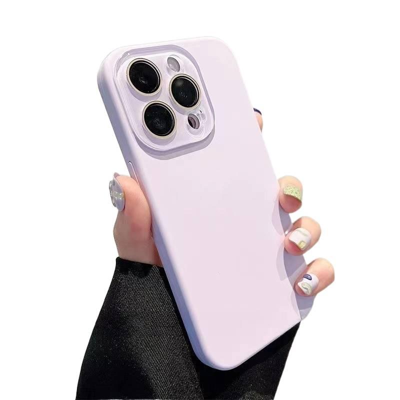 غطاء واقي، تغطية كاملة، حماية من السقوط، Lilac، مقاوم للصدمات لـ iPhone 13 للعائلة أثناء التنقل للهدايا - Image 3