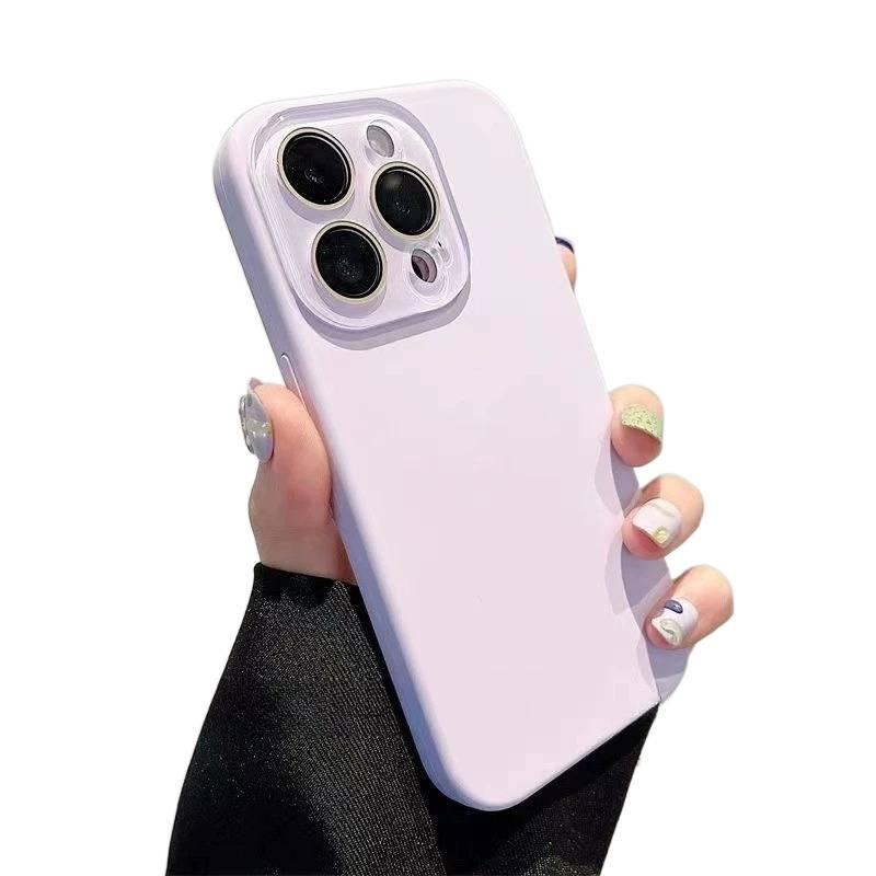 غطاء واقي، تغطية كاملة، حماية من السقوط، Lilac، مقاوم للصدمات لـ iPhone 13 للعائلة أثناء التنقل للهدايا - Image 1