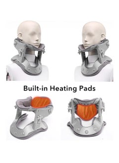 General Heated neck sleeve, USB heated neck brace, Neck heating pad, Heated neck warmer, Heated neck wrap, Temperature adjustable neck traction device  - Image 3