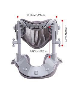 General Heated neck sleeve, USB heated neck brace, Neck heating pad, Heated neck warmer, Heated neck wrap, Temperature adjustable neck traction device  - Image 2