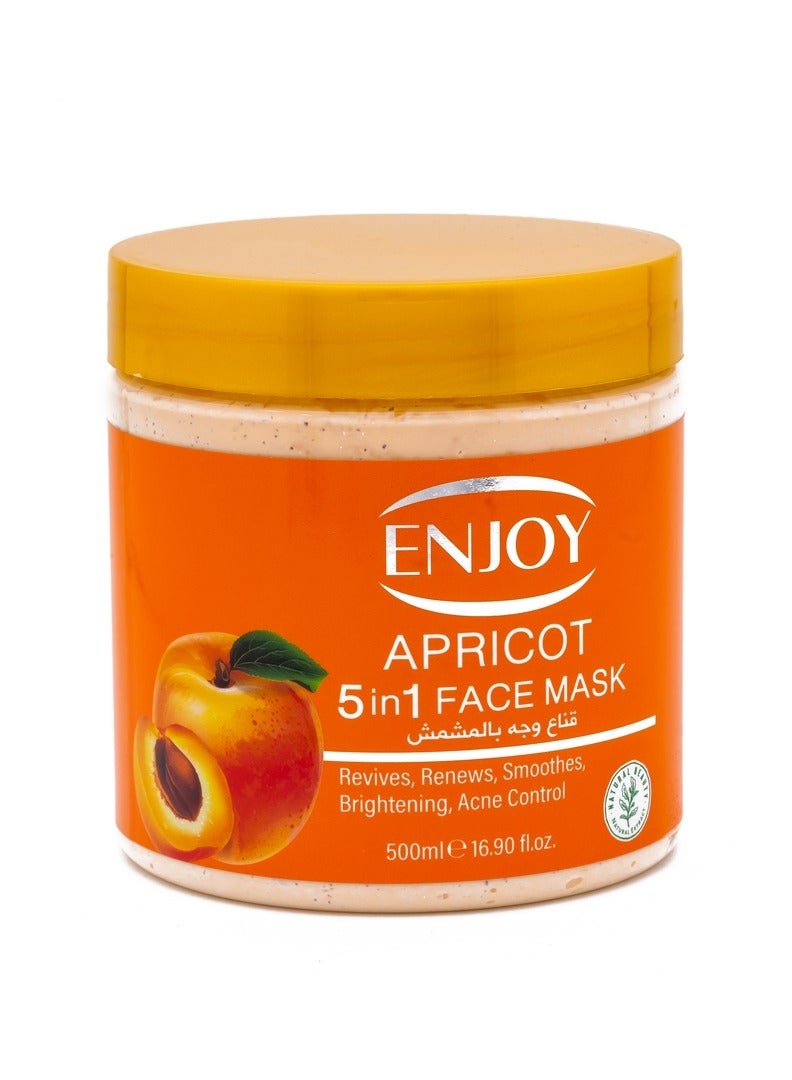 ENJOY Face & Body 5-in-1 Whitening Mask – Apricot Extract | Brightening & Skin Renewal - Image 1
