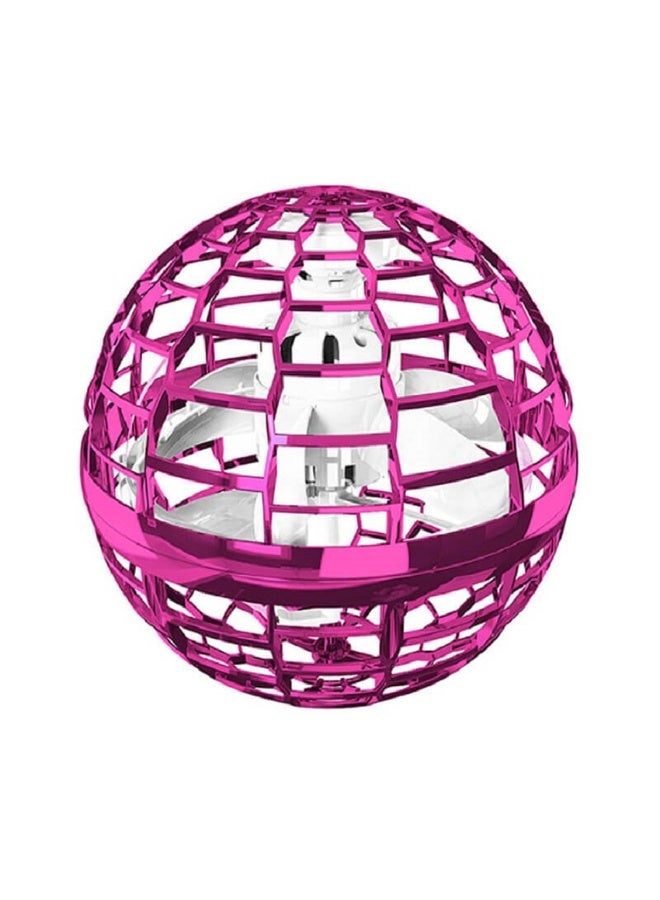 Flying Orb Spinner Toy with LED Lights – 360° Rotating UFO Ball, USB Rechargeable - Image 1