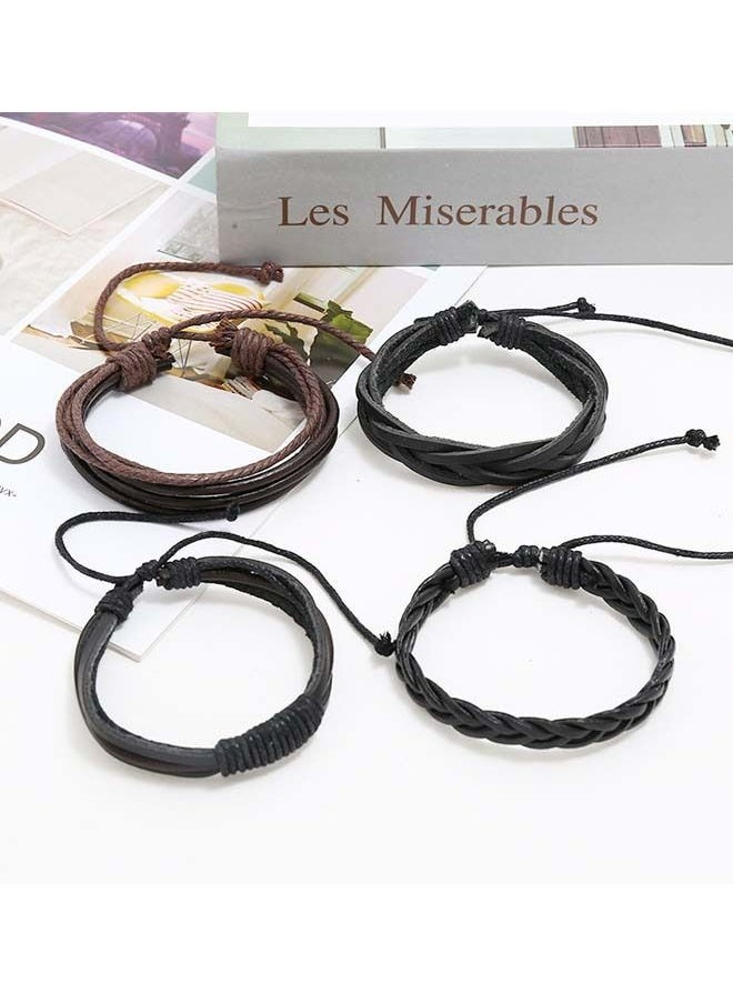 SOWUGI - 4-Piece Braided Bracelets - Image 1