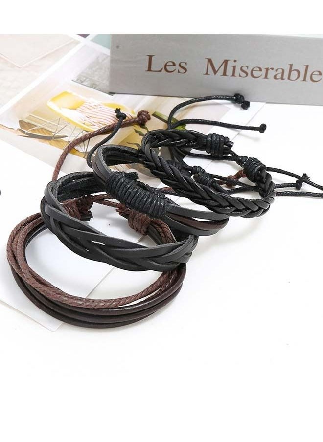 SOWUGI - 4-Piece Braided Bracelets - Image 1