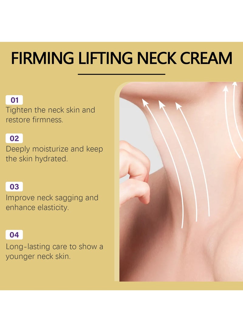 Hoygi - Ah-8 Firming Neck Cream,Firming Neck Cream With Roller,Anti-Aging,Hydrating & Lifting,120g/4.23oz (1PCS) - Image 1