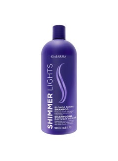 CLAIROL PROFESSIONAL Shimmer Lights Purple Shampoo 315 fl Oz Neutralizes Brass  Yellow Tones For Blonde Silver Gray  Highlighted Hair Packaging May Vary