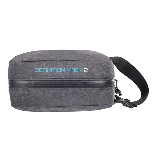 SCUBAPRO Definition Mask 2 Dive Bag with Webbing Strap for Scuba Diving Gear, Premium Recycled Two-Tone Gray Fabric - Image 3