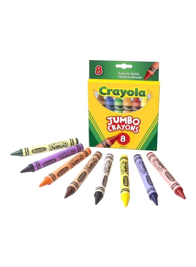 Crayola 8 Non Toxic Crayons Peggable - Image 1