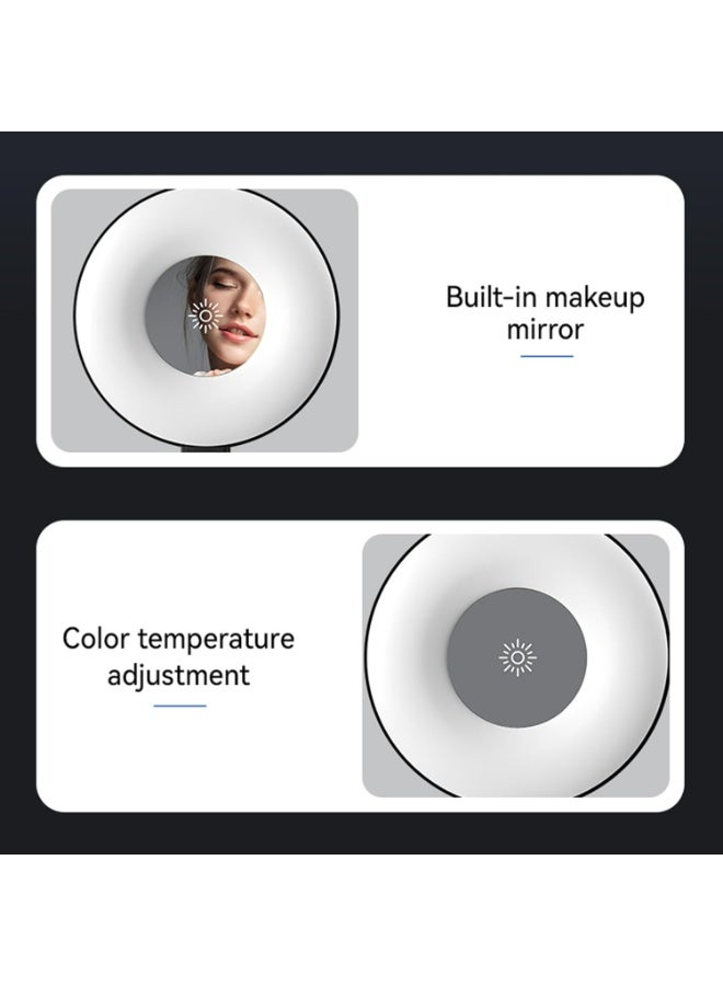 VOLUO VL-006 Magnetic Selfie Ring Light for Phone Photography – Foldable LED Light with 3 Brightness & Color Modes, USB Rechargeable, Portable LED Video Light for Selfies, Video Calls, TikTok, and Vlogs - Image 4