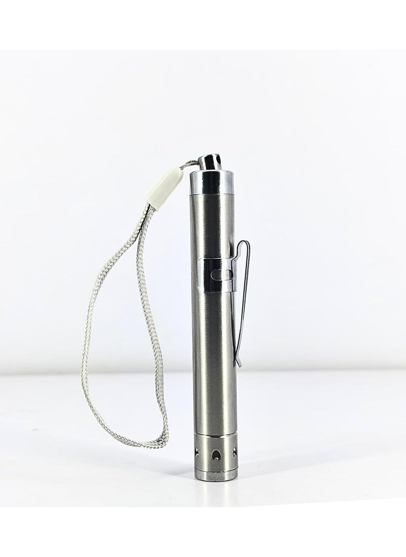 HCG Health Cure Generation HCG Health Cure genetaion Aluminium Pocket Pen Torch for Doctors Nurses Medical Students Moon Light Super Bright Free Long Durable Battery  - Image 1