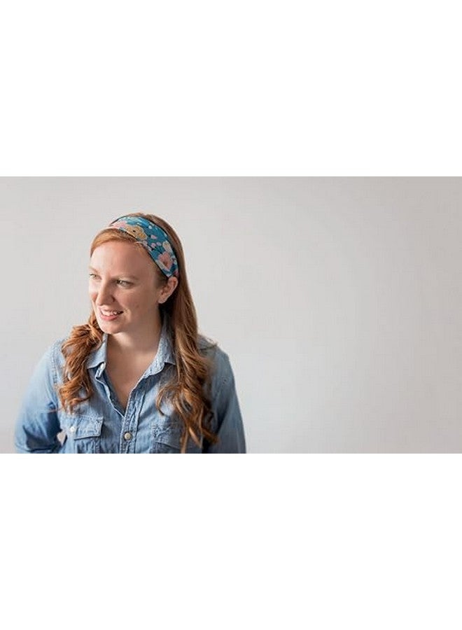 كارما عصابة رأس الفراولة للنساء عصابة رأس من القماش الرقيق ووشاح شعر قابل للتمدد - Image 4