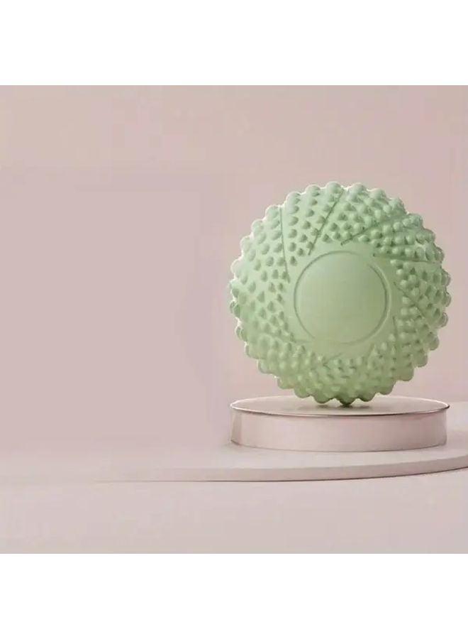 كرة تدليك خضراء لاسترخاء عضلات القدم أداة لفافة اليوغا الفاشية - Image 1