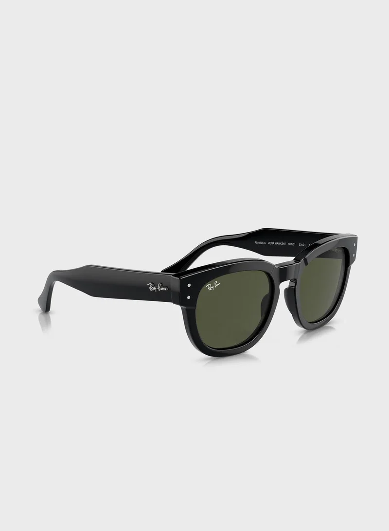 Ray-Ban  0Rb0298S Mega Hawkeye Sunglasses  | Best Price UAE
