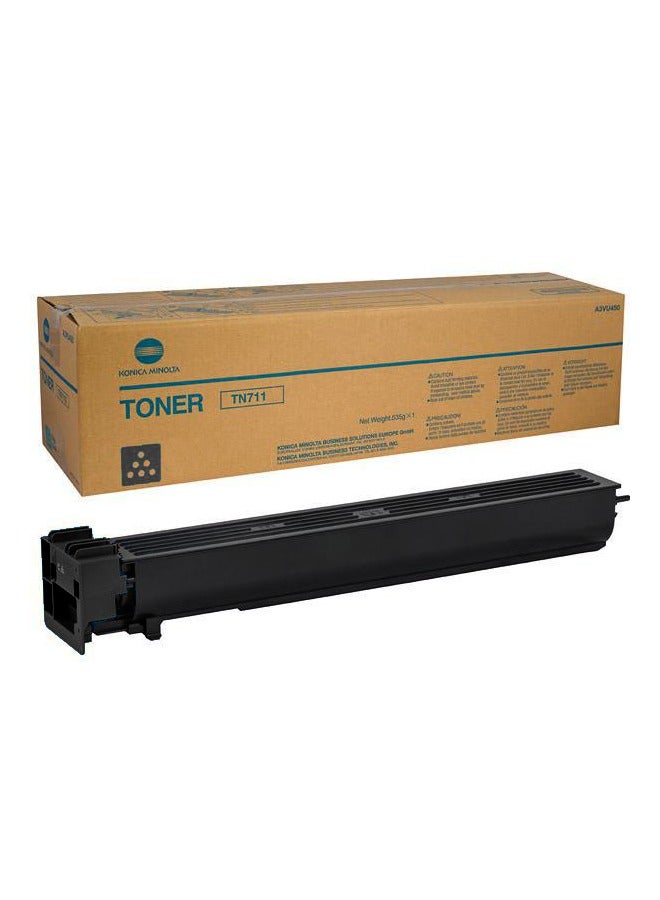 كونيكا Original TN-711 Black Toner Cartridge for Konica Minolta TN711 TN- 711, For Bizhub C654 C754 C654E C754E Printers (TN711 Black) - Image 1