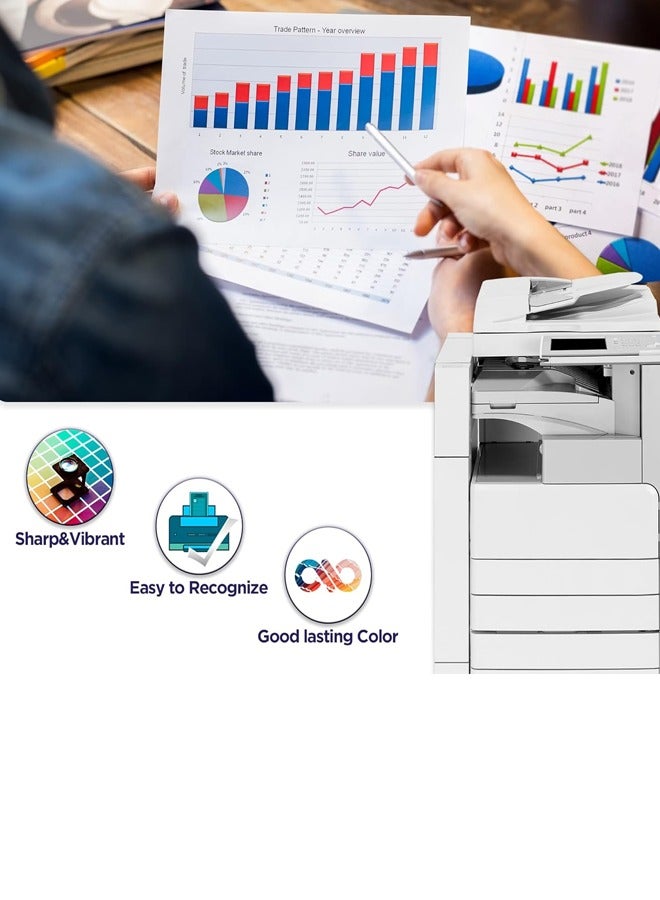 كونيكا Original TN-711 Black Toner Cartridge for Konica Minolta TN711 TN- 711, For Bizhub C654 C754 C654E C754E Printers (TN711 Black) - Image 2