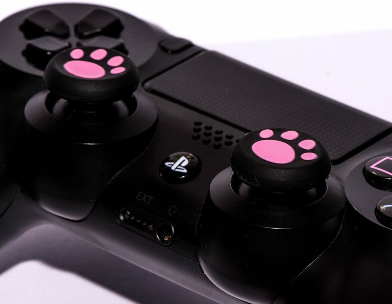 NBgame 2 x Pink Controller Cap Cover Thumb Stick Grip For Sony PS4 PS3 PS2 Xbox One Xbox 360 - Image 2