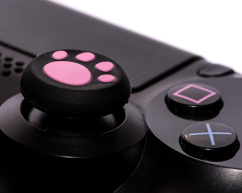 NBgame 2 x Pink Controller Cap Cover Thumb Stick Grip For Sony PS4 PS3 PS2 Xbox One Xbox 360 - Image 3
