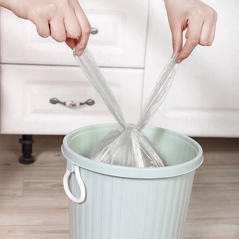 Maykela Garbage Bags Trash Bags 100 Pcs with Handle 5 Gallon Trash Plastic Bags[24.8 * 9.5 inch]for Home Kitchen Bedroom Office(Multi-color) Small - Image 4