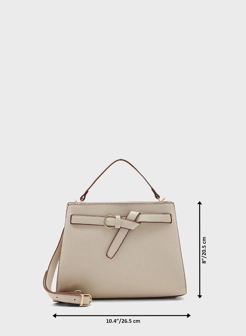 ايلا Knot Detail Satchel Bag