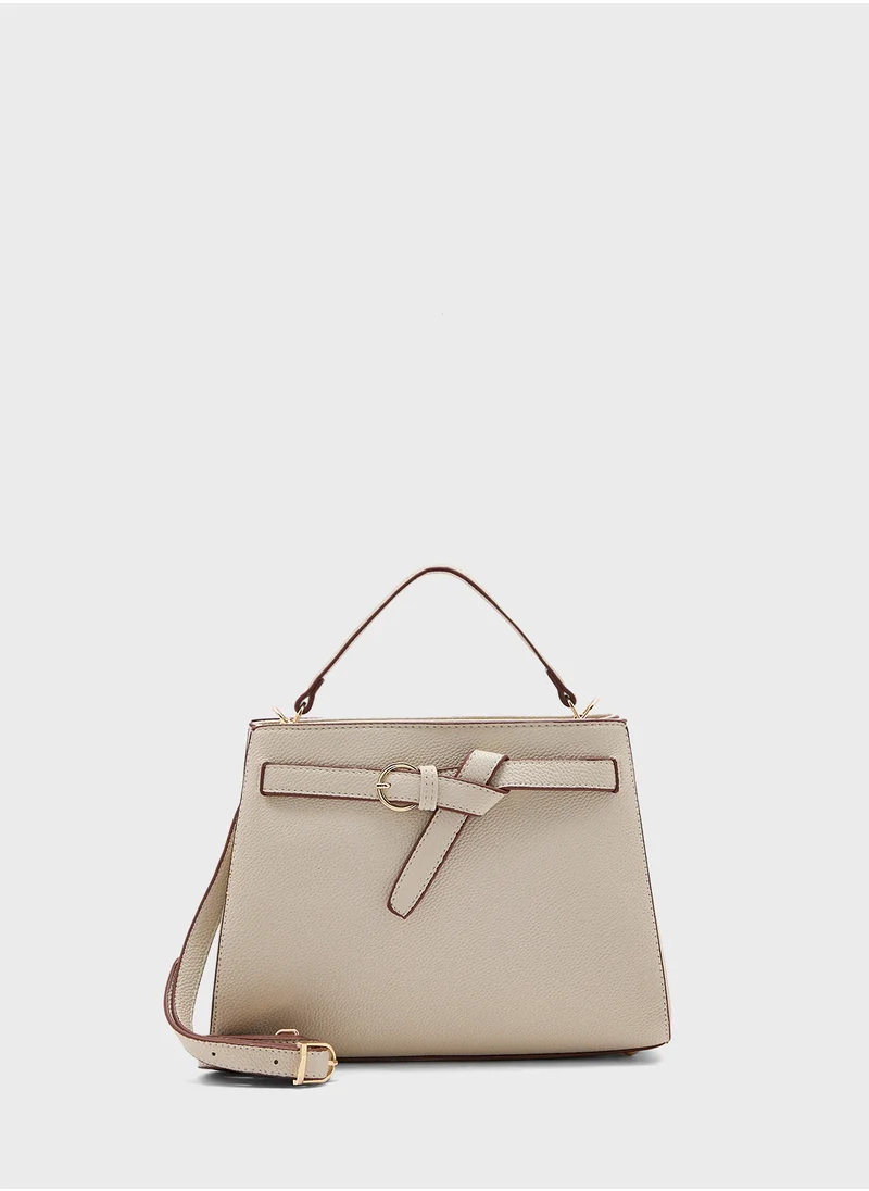 ELLA Knot Detail Satchel Bag
