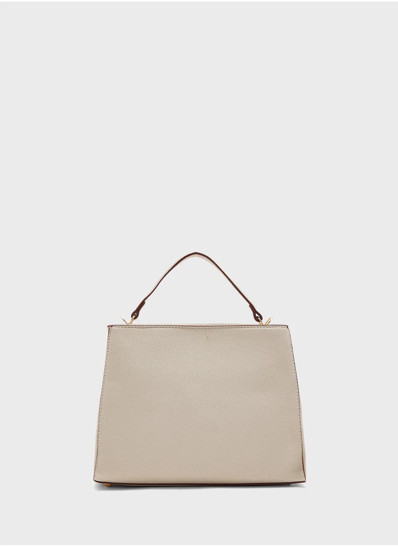 ELLA Knot Detail Satchel Bag