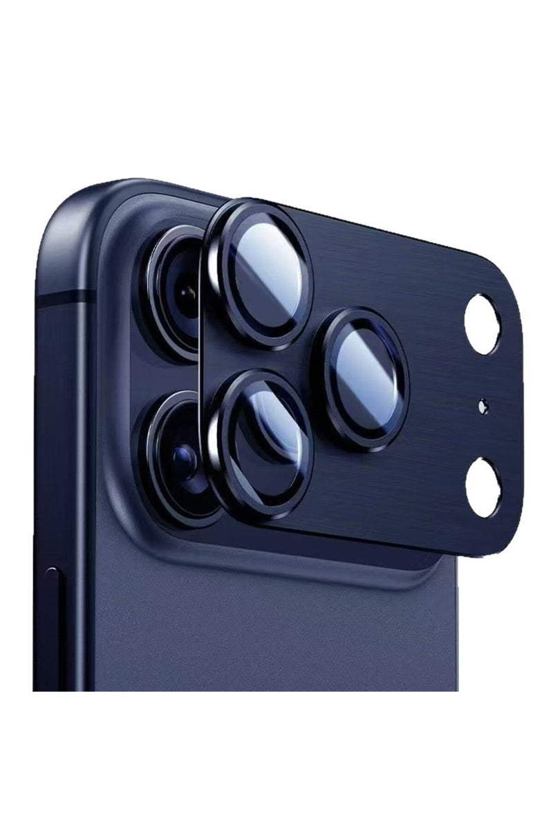 17 Pro Blue Camera sticker for iPhone 17 Pro Max and 17 Pro Max – full-coverage air metal matte pro