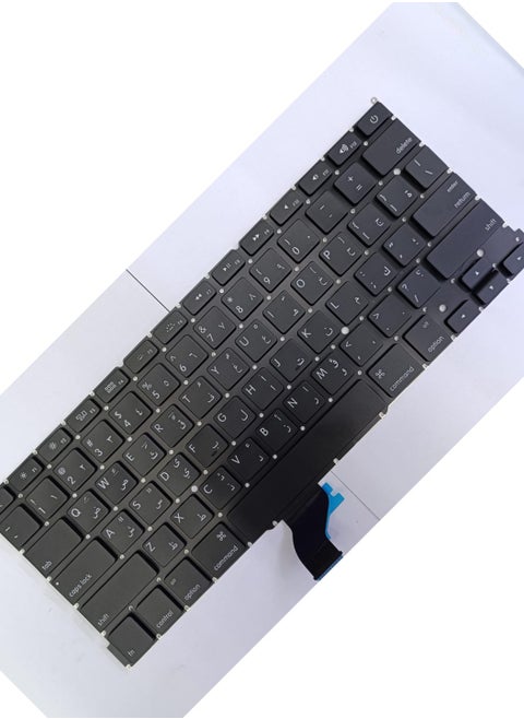Keyboard Compatible for MacBook Pro A1502 13" 2013-2015 Retina Series MacBookPro11,1 Late 2013: ME864LL/A (2.4 Core i5) - MacBookPro11,1 Late 2013: ME866LL/A (2.6 Core i5) - MacBookPro11,1 Late 2013: ME866LL/A (2.8 Core i7) - MacBookPro11,1 Mid 2014: MGX72LL/A (2.6 Core i5)