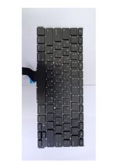سي إس إف Keyboard Compatible for MacBook Pro A1502 13" 2013-2015 Retina Series MacBookPro11,1 Late 2013: ME864LL/A (2.4 Core i5) - MacBookPro11,1 Late 2013: ME866LL/A (2.6 Core i5) - MacBookPro11,1 Late 2013: ME866LL/A (2.8 Core i7) - MacBookPro11,1 Mid 2014: MGX72LL/A (2.6 Core i5)  - Image 3