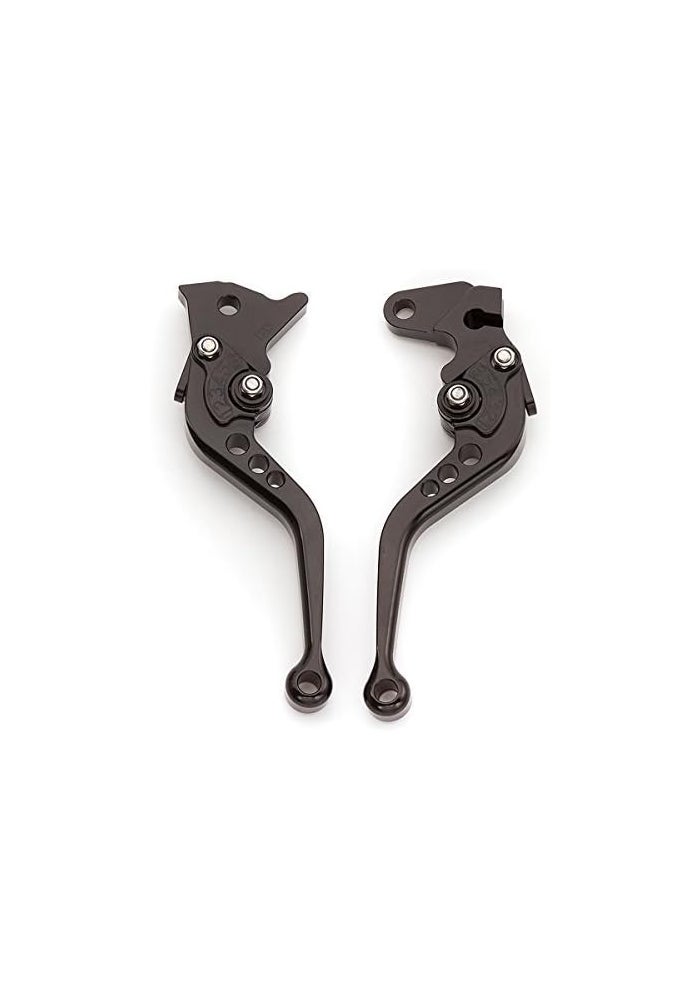 FXCNC Adjustable Brake Clutch Levers for Royal Enfield Classic 350CC 500CC, Himalayan 400 & 2018-2021, Aluminum, Black - Image 3