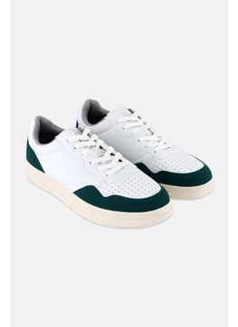 Men Lace Up Outdoor Shoes, White