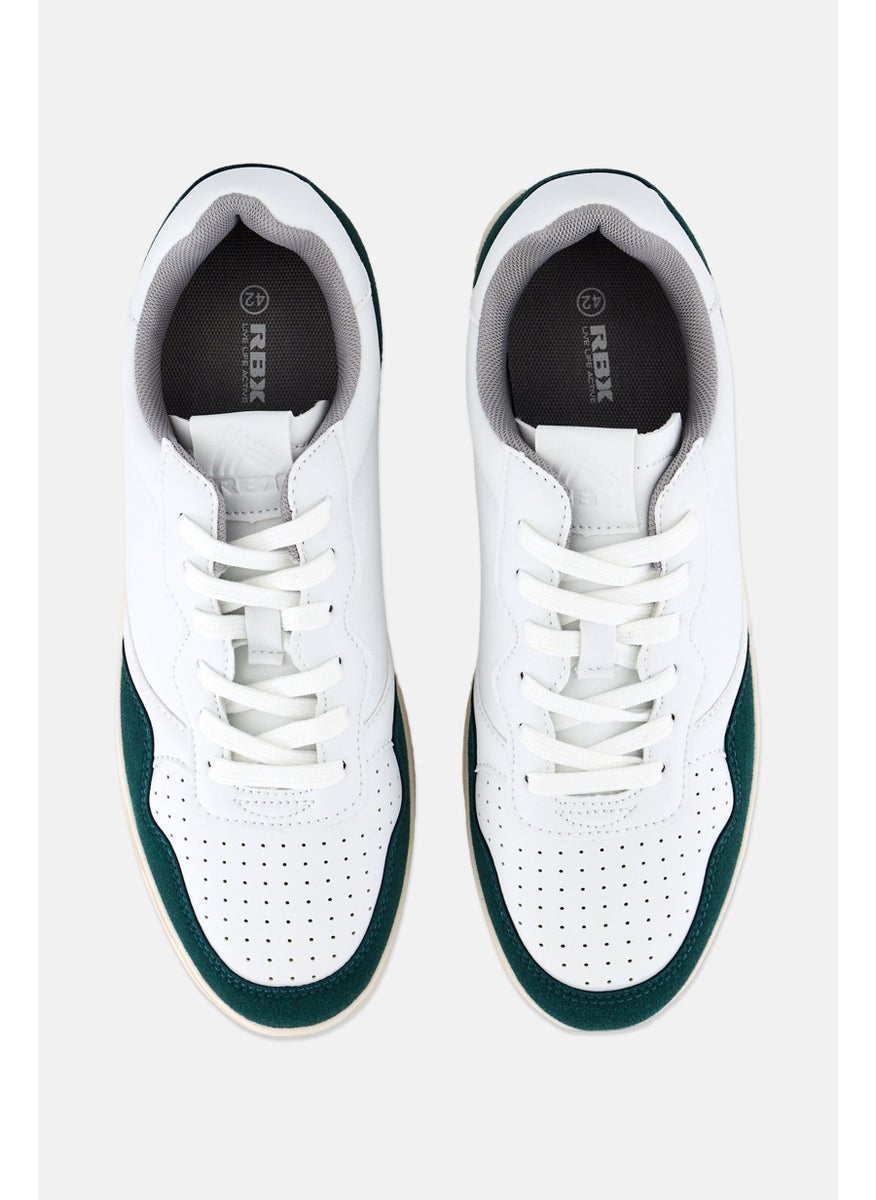RBX - Men Lace Up Outdoor Shoes, White - Image 1