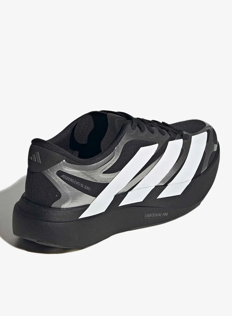 Adidas CBLACK/FTWWHT/IRONMT Adizero Evo Sl Exo for Men | Best Price UAE