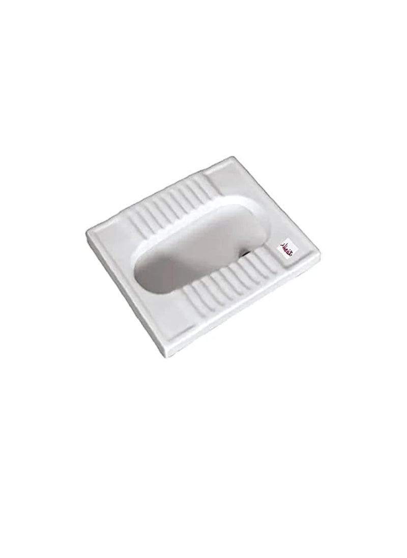 ABBASALI Indian WC Ceramic Toilet  - Image 1