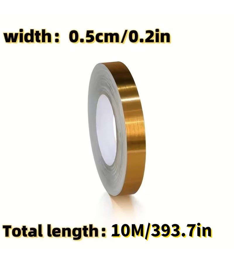 393 7Inch Gold Self Adhesive Tile Stickers Waterproof Wall Gap Sealing Decoration - Image 4