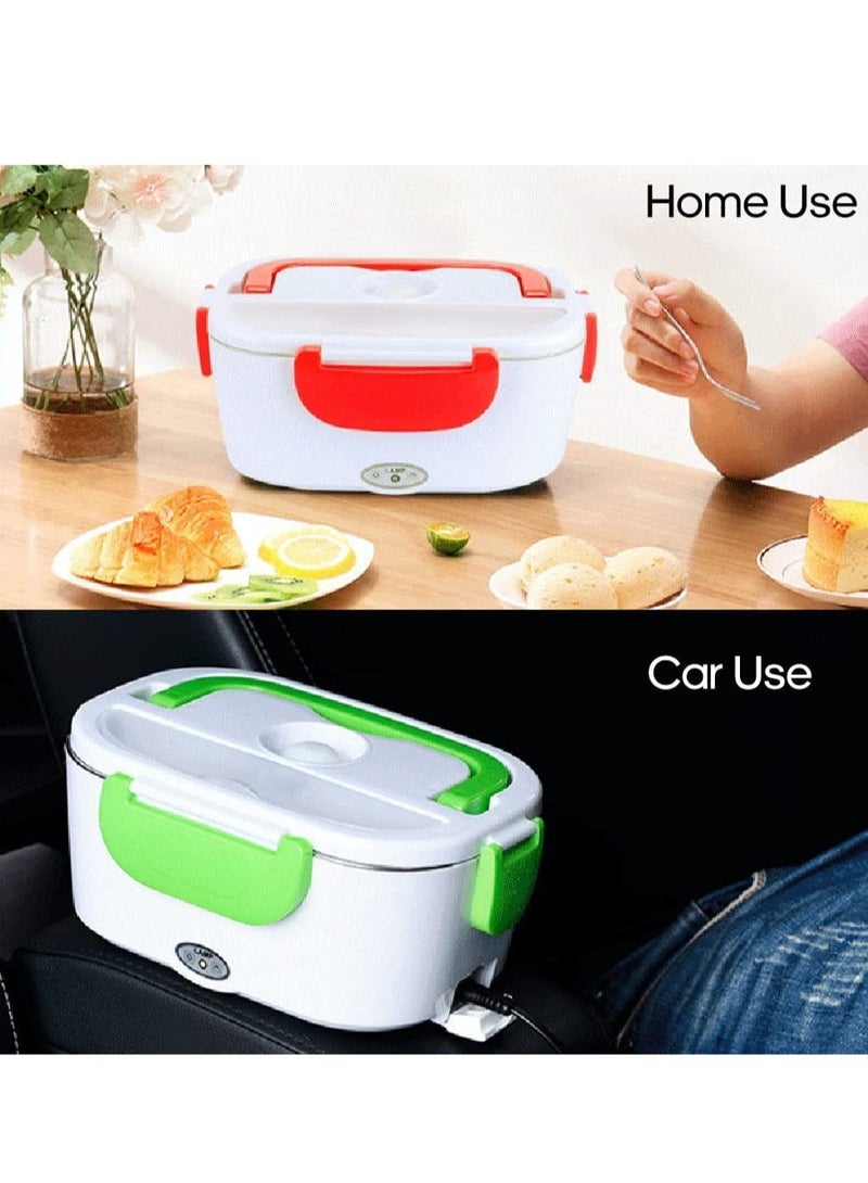ELTRAZONE Multi-functional Electric Heating Lunch Box Portable Food Heater Food Warmer with Removable Container for Home Office Car Use  - Image 4