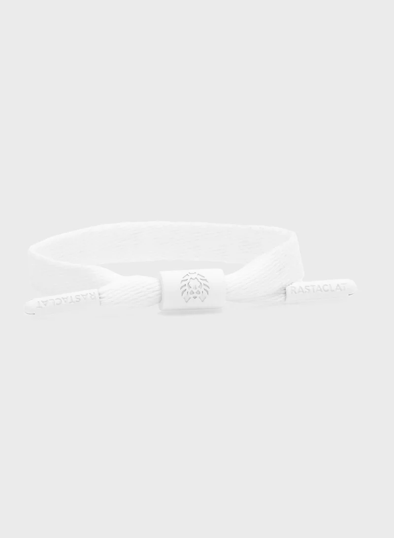 Rastaclat Seek The Positive M/L White Bracelet