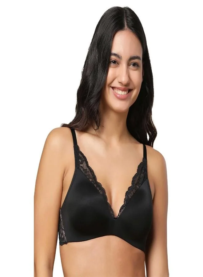 ترايامف Triumph Amourette Charm Padded Non-Wired T-Shirt Bra Black