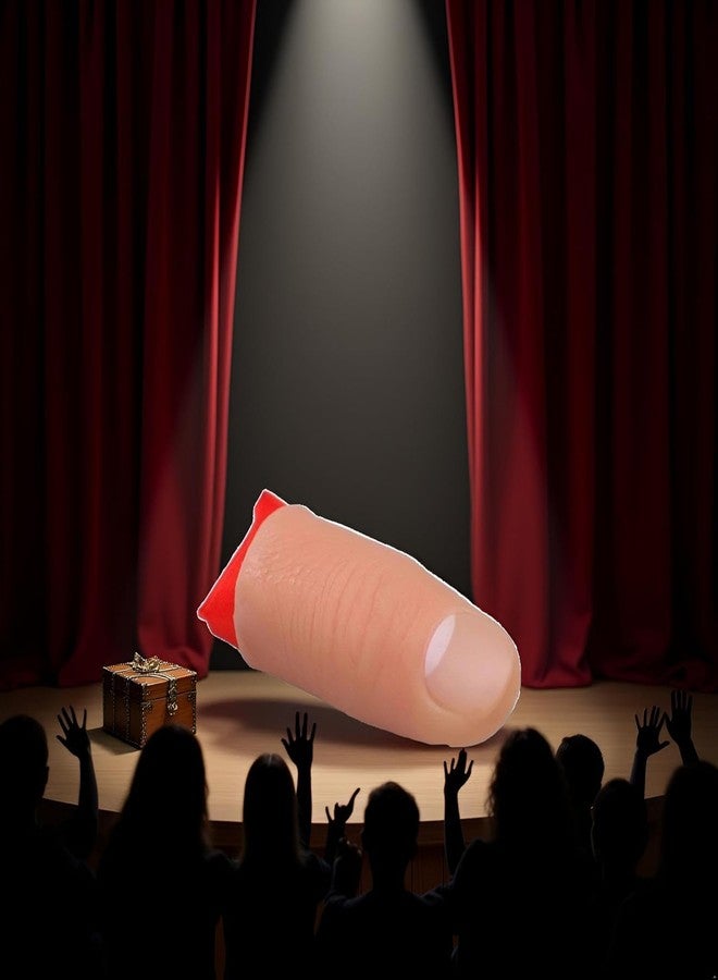 SelHeng 6Pcs Thumb Tip Magic Tricks Fake Thumb Tip Silk Vanish Magic Disappearing Silk Fake Thumb Tip Gimmick Magician Accessory and Practical Jokes Novelty Magic Tricks Making Objects Appear Disappear - Image 2