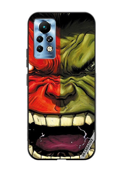 Protective Case Cover For Infinix Note 11 Pro Hulk Design Multicolour