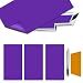 HABNVUON 3PCS 118 x 4 Bowtie Emblem Logo Stickers Car Decals DIY Carbon Fiber Decals Emblem Kit with Spatula and Cutter Car Exterior Decoration Vinyl Wrap Stickers for Chevy Logo Purple - Image 2