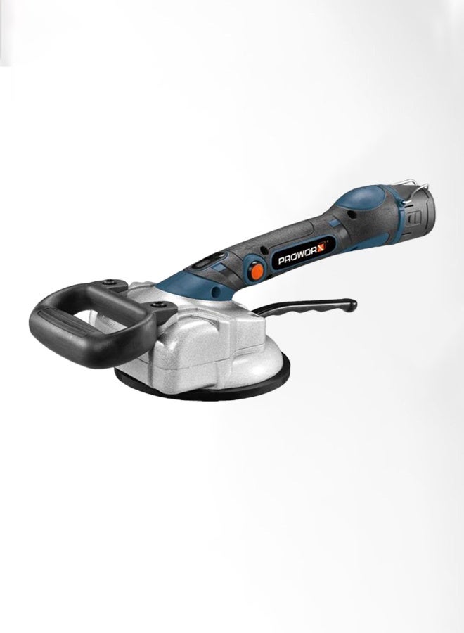 Proworx TTM145H Cordless Tile Tiling Machine, 12V, 2 Batteries, 145mm Plate, 2200mAh, High Vibration Force – Black/Silver - Image 2