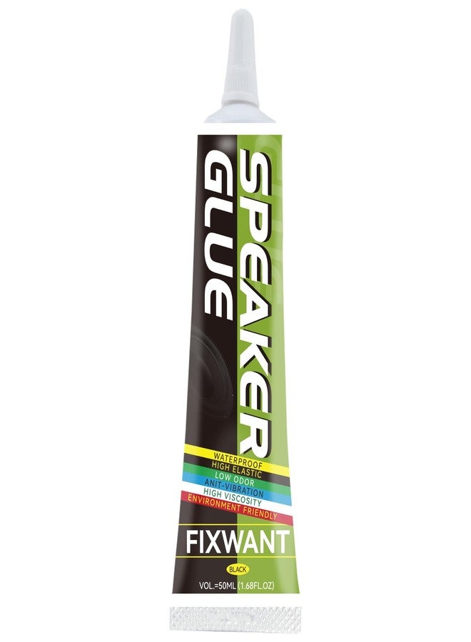 FIXWANT Loud Speaker Repair Glue Foam Side Dust Cap Rubber Edge Cone Basin Strong Adhesive 50ML/1.68 fl.oz (1) - Image 1