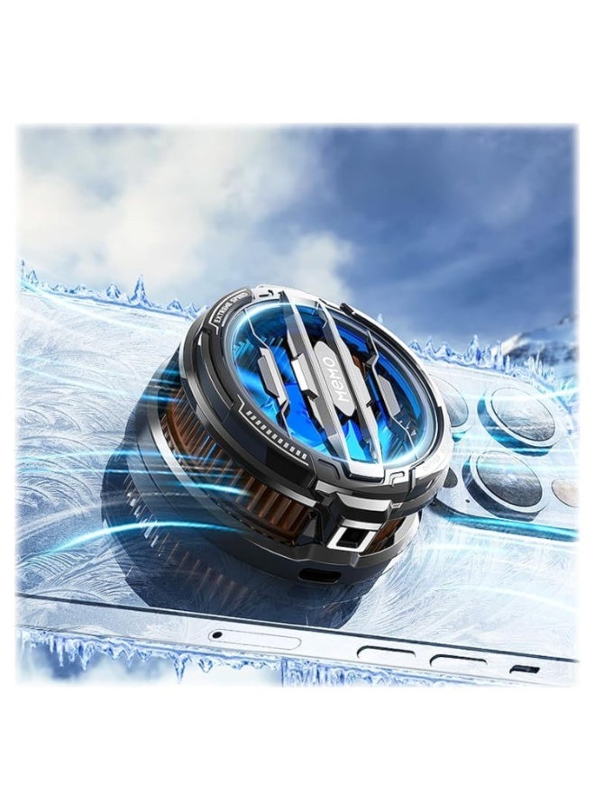 Memo MEMO CX07 Magnetic Phone Cooler Fan 15W – Instant Heat Dissipation Semiconductor Heatsink Compatible with Mobile & Tablet Gaming - Image 1