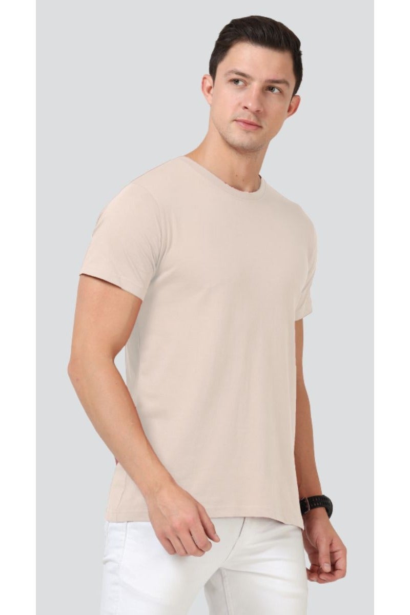 Off White Heavy Duty Unisex Round Neck Tshirt