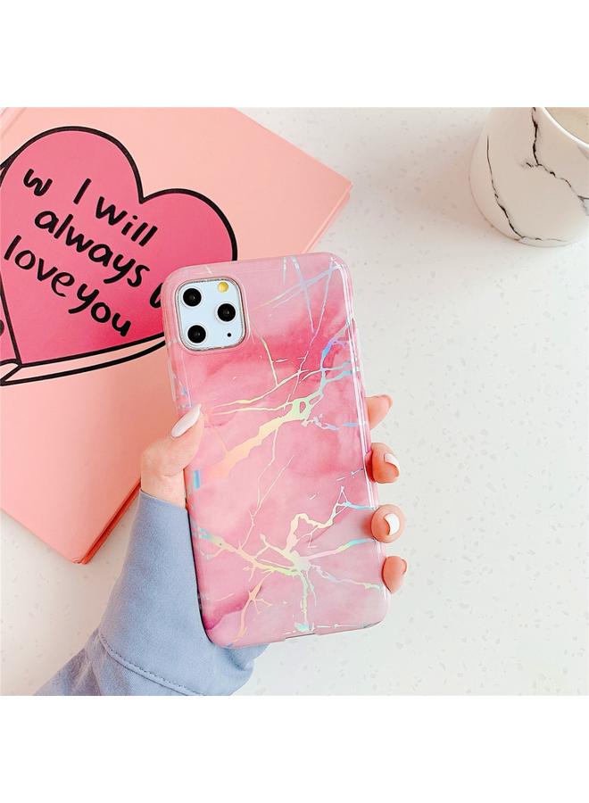 Zaboon Case For iPhone 11 Pro Max TPU Glossy laser Marble IMD Colorful Mobile Phone Case - Image 2