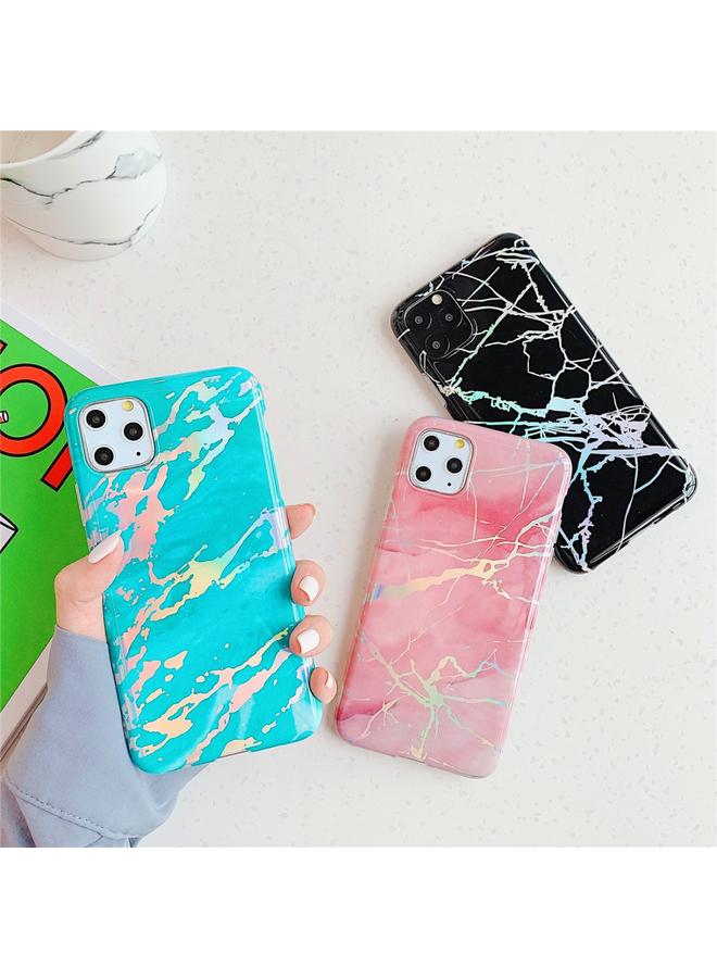 Zaboon Case For iPhone 11 Pro Max TPU Glossy laser Marble IMD Colorful Mobile Phone Case - Image 4